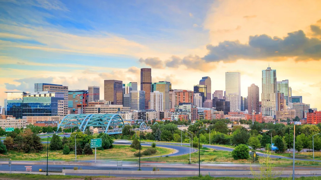 Denver, Colorado skyline