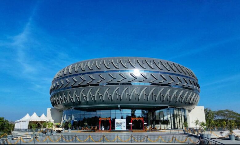 Payana Vintage Car Museum: the building in Mysuru that resembles a car tyre Payana Vintage Car Museum: the building in Mysuru that resembles a car tyre
