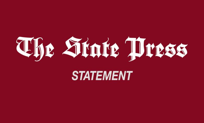 State Press statement regarding recent story retractions due to generative AI use State Press statement regarding recent story retractions due to generative AI use