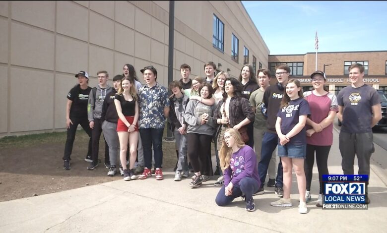 Hermantown Robotics Team Kicks of Journey to World Championship Hermantown Robotics Team Kicks of Journey to World Championship