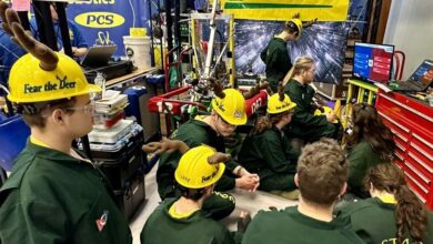 NCI’s first robotics teams finishes season