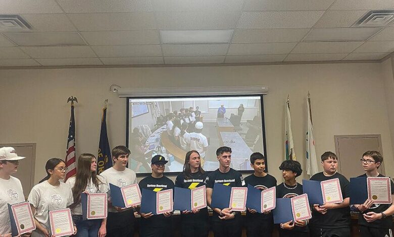 Robotics teams honored at TD City Council | News