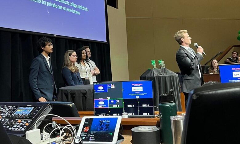 Two entrepreneurship teams represent OU at Shark Tank-style event | News Two entrepreneurship teams represent OU at Shark Tank-style event | News