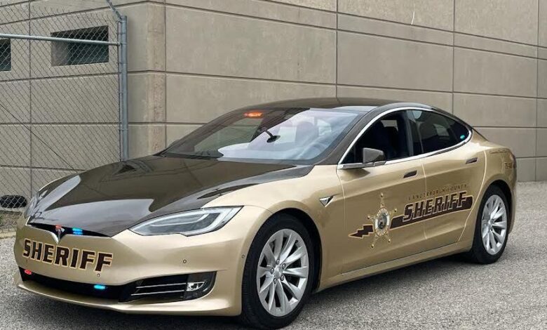 Vanderburgh County Sheriff’s Office unveils new fully-electric patrol vehicle | Indiana Vanderburgh County Sheriff’s Office unveils new fully-electric patrol vehicle | Indiana