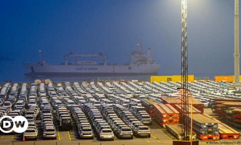European ports swamped with cars amid China EV offensive – DW – 04/25/2024 European ports swamped with cars amid China EV offensive – DW – 04/25/2024
