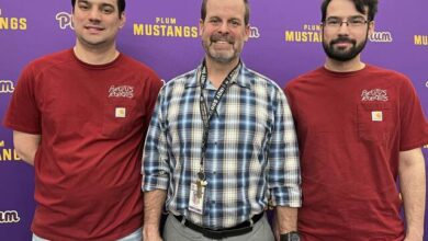 Doerfler brothers, Plum alumni, make 2nd donation for alma mater’s robotics program