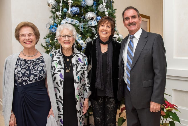 Martha Fite, Lucy Marine, Patricia Marine and Bill Marine