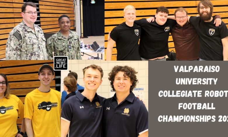 Valparaiso University hosts 11th annual Collegiate Robotics Football Championship Valparaiso University hosts 11th annual Collegiate Robotics Football Championship