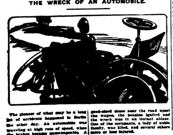 The News covered several firsts and oddities when automobiles hit the streets The News covered several firsts and oddities when automobiles hit the streets