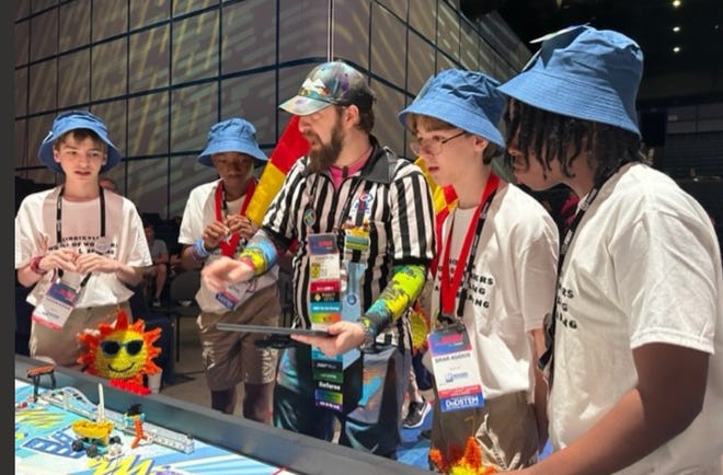 Jacksonville school robotics team wins Lego league state championship Jacksonville school robotics team wins Lego league state championship