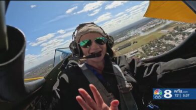 Plains, Trains, and Automobiles is back in Plant City – Amanda Holly got a chance to ride in a Stearman Biplane – WFLA