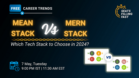 Webinar: Mean vs MERN Stack: Which one to choose? Webinar: Mean vs MERN Stack: Which one to choose?
