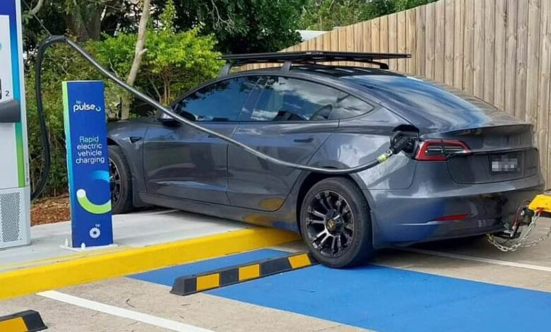 Single picture that reveals the latest problem with Australia’s electric vehicle revolution Single picture that reveals the latest problem with Australia’s electric vehicle revolution