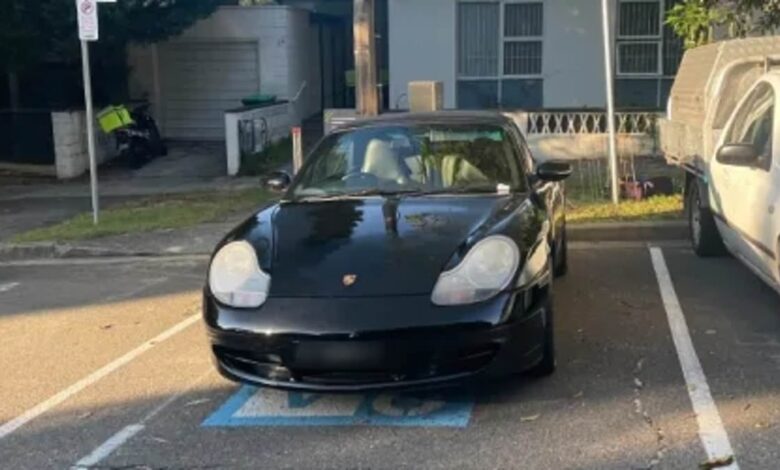 Porsche driver under fire for infuriating act at a Bellevue Hill Sydney electric vehicle charging station Porsche driver under fire for infuriating act at a Bellevue Hill Sydney electric vehicle charging station