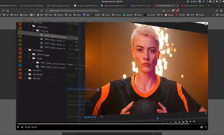Adobe Bringing Generative AI to Adobe Premiere Adobe Bringing Generative AI to Adobe Premiere