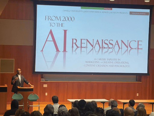 Aunrée Houston discusses generative AI as Quest symposium keynote speaker – The Oswegonian Aunrée Houston discusses generative AI as Quest symposium keynote speaker – The Oswegonian