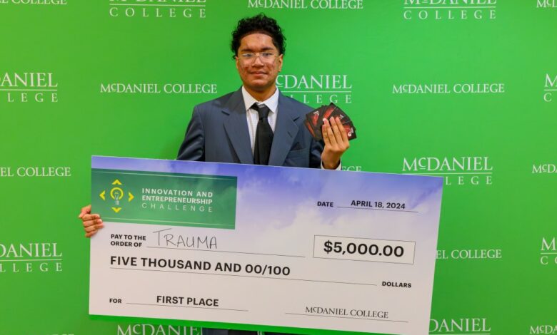 Innovation and Entrepreneurship Challenge at McDaniel College