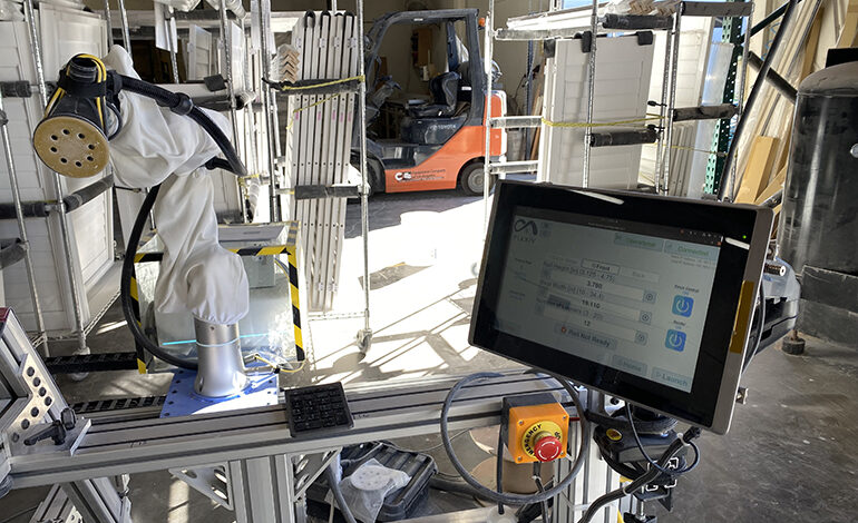 Flexiv Robotics improves sanding efficiency for shutter company, sorts recyclables Flexiv Robotics improves sanding efficiency for shutter company, sorts recyclables