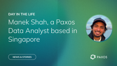 Meet Manek Shah, a Paxos Data Analyst based in Singapore