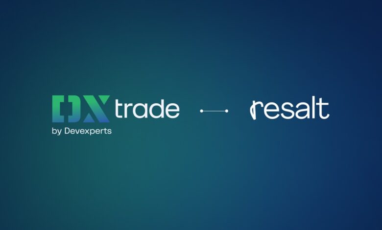 Resalt.io CRM integrates with DXtrade trading platform aimed at startup brokers Resalt.io CRM integrates with DXtrade trading platform aimed at startup brokers