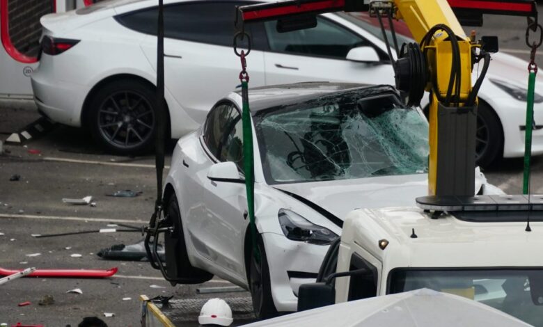 EV repair costs are so high that minor crashes can total a car EV repair costs are so high that minor crashes can total a car