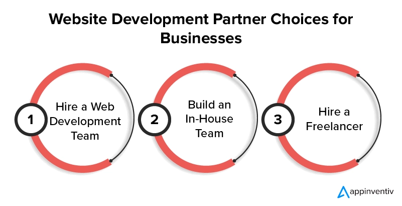 Cost Comparison Based on Your Website Development Partner Choice