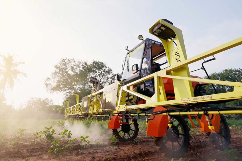 According to Niqo Robotics, the farmers who have used the technology, reported up to 60% chemical cost savings in the early stages of spray without any compromise on efficacy. - Photos: Niqo Robotics