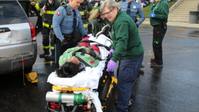 SADD club hosts impactful mock automobile crash awareness event : Warwick Valley Central Schools