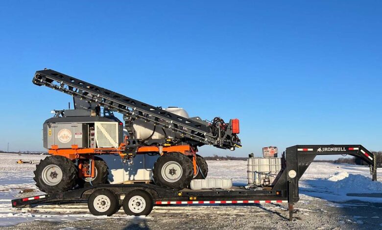 SwarmFarm Robotics delivers first commercial unit in the US SwarmFarm Robotics delivers first commercial unit in the US