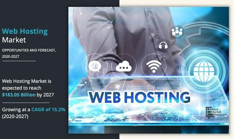 Web Hosting Services Market Expected to Reach USD 183 Billion Web Hosting Services Market Expected to Reach USD 183 Billion