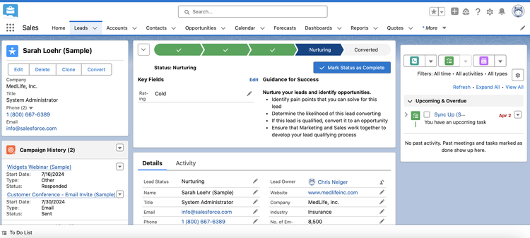 Salesforce CRM