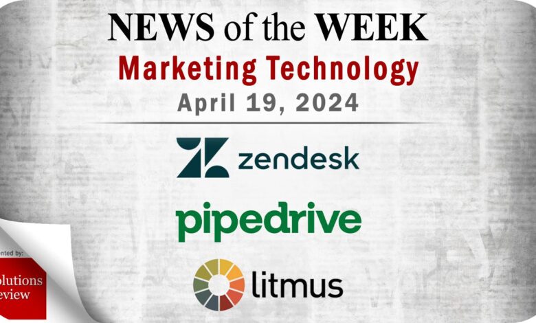 Updates from Zendesk, Pipedrive, Litmus, and More Updates from Zendesk, Pipedrive, Litmus, and More