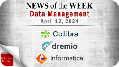 Data Management News for the Week of April 12; Updates from Collibra, Dremio, Informatica & More