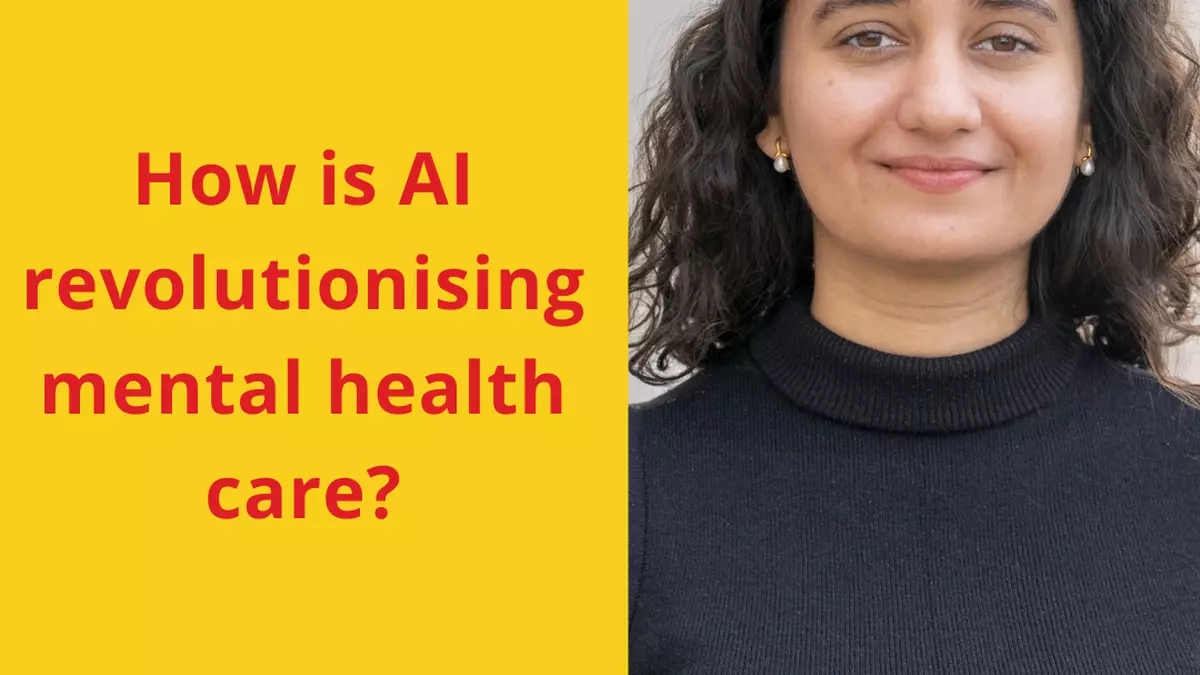 How is Artificial Intelligence revolutionising mental health care? 