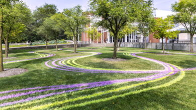 Two Ohio State professors use GPS robots to combine architecture and art