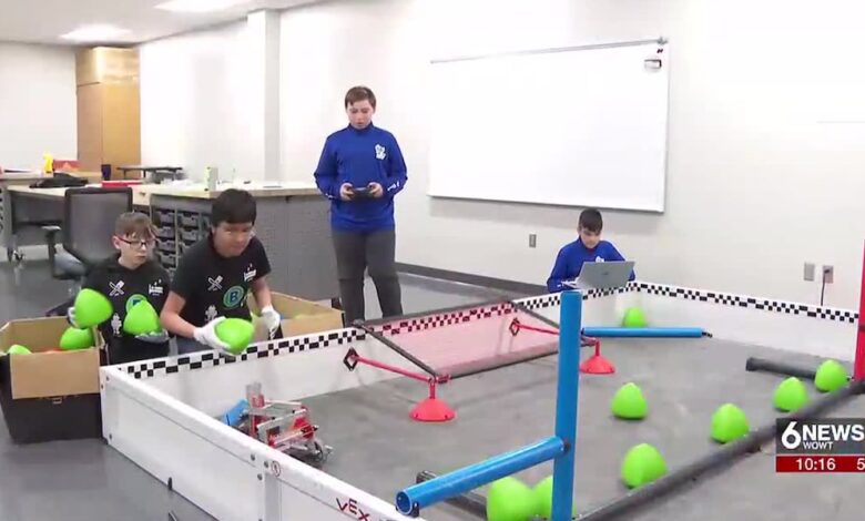 Omaha middle school heads to Robotics World Championships Omaha middle school heads to Robotics World Championships