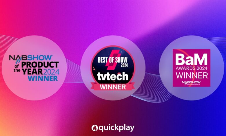 Quickplay’s Generative AI Products Sweep Awards at NAB Quickplay’s Generative AI Products Sweep Awards at NAB