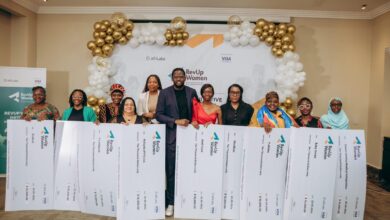 0,000 awarded in grants to 10 women entrepreneurs as part of RevUp Women Initiative