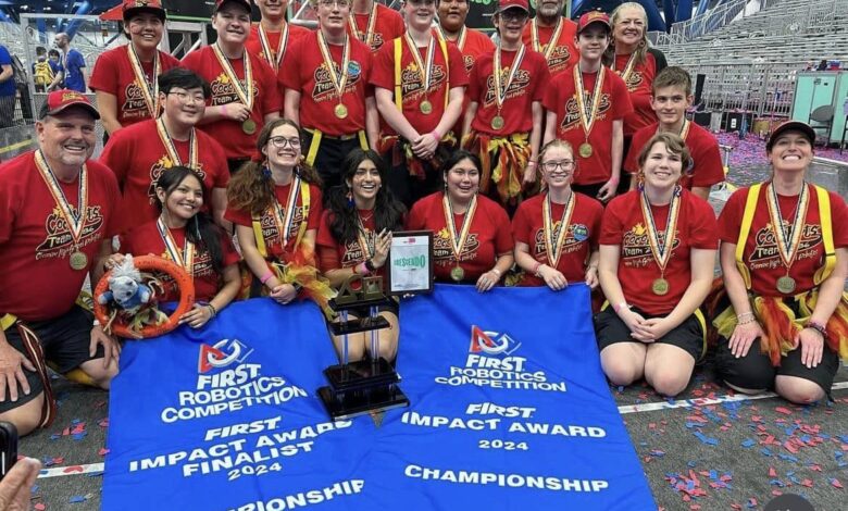 Coconino High School’s Robotics Team Achieve 2024 FIRST Championship Impact Award Coconino High School’s Robotics Team Achieve 2024 FIRST Championship Impact Award
