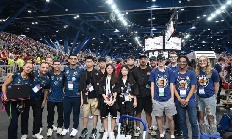 St. Michael-Albertville robotics team takes 5th place at World Championship St. Michael-Albertville robotics team takes 5th place at World Championship