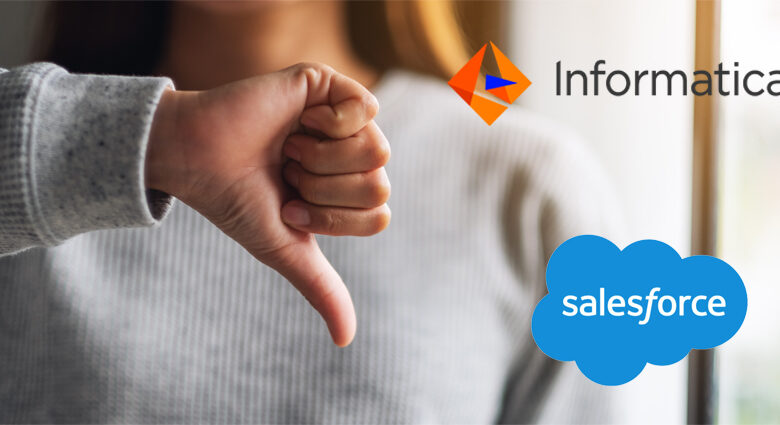 Informatica Co-Founder: The Salesforce Acquisition Is “a Bad Idea” Informatica Co-Founder: The Salesforce Acquisition Is “a Bad Idea”