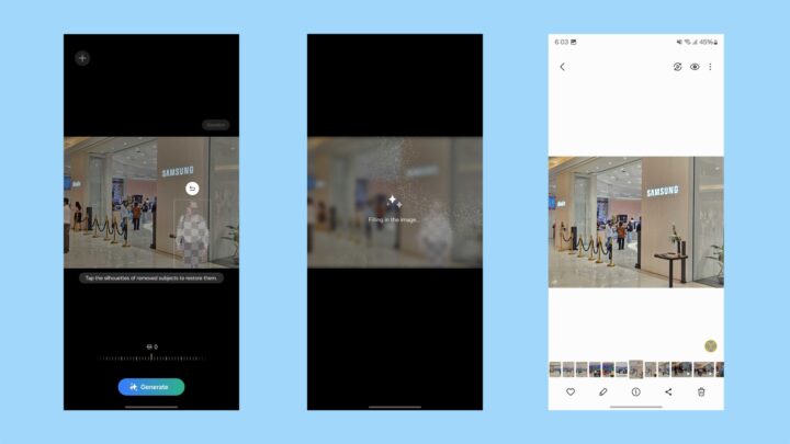 Samsung One UI 6.1 Generative Edit Remove Unwanted Objects 02