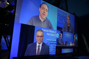 Sam Werner, vice president of product management, IBM Storage, at IBM on set with theCUBE at the “IBM: Future-ready Storage” event.