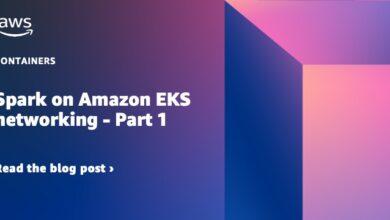 Spark on Amazon EKS networking – Part 1