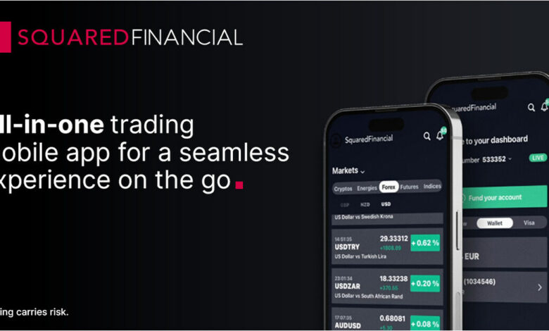 SquaredFinancial trading mobile app’s enhanced version now available SquaredFinancial trading mobile app’s enhanced version now available