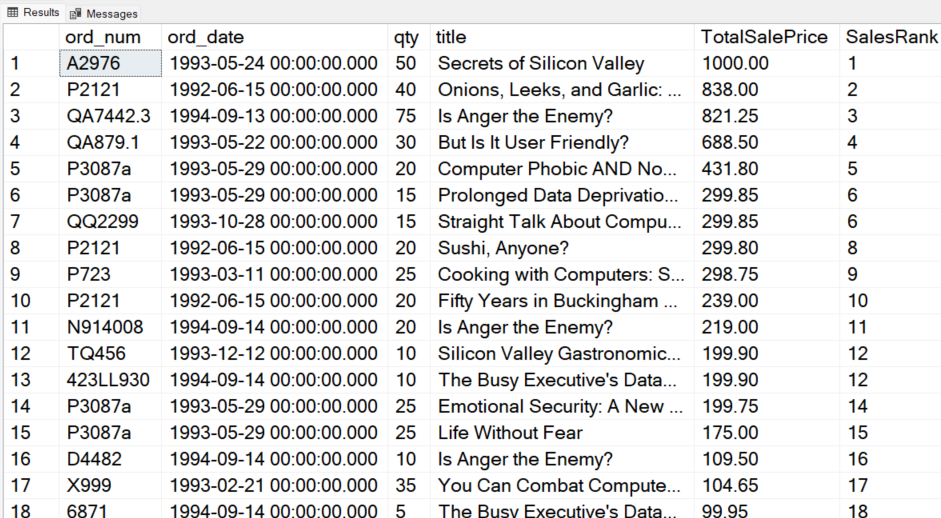 Using window functions for advanced data analysis