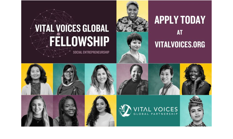 New Vital Voices Global Fellowship – Social Entrepreneurship Pillar New Vital Voices Global Fellowship – Social Entrepreneurship Pillar