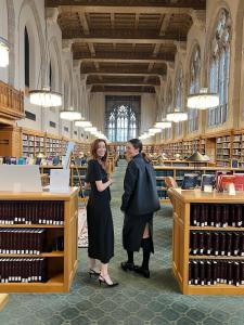 Emilia Wickstead at Yale Law Society in Connecticut