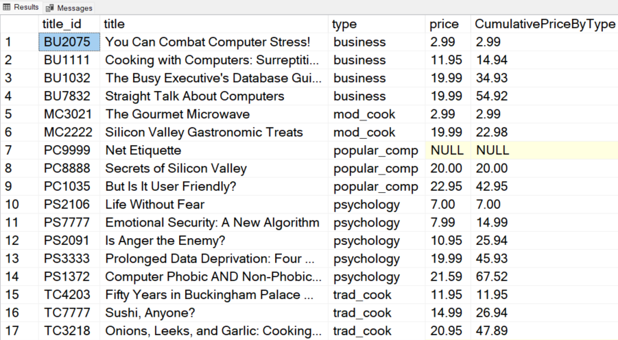 Using window functions for advanced data analysis