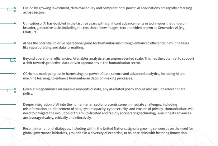 Briefing Note on Artificial Intelligence and the Humanitarian Sector – World Briefing Note on Artificial Intelligence and the Humanitarian Sector – World